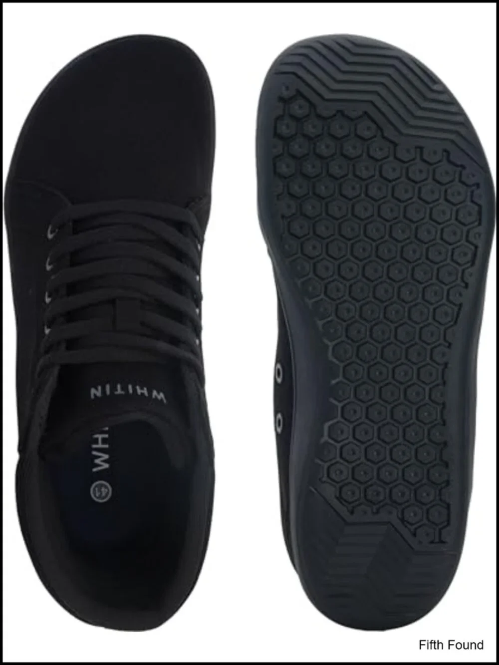 High-Top Barefoot Shoes - Wide Toe Box for Natural Walking, Vegan Suede Canvas